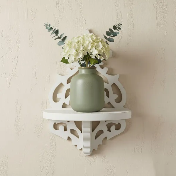 Decorative_&_Hand_Crafted_Wooden_Wall_Shelf_in_Distressed_White_Finish_(_30_x_20_x_13_cm)
