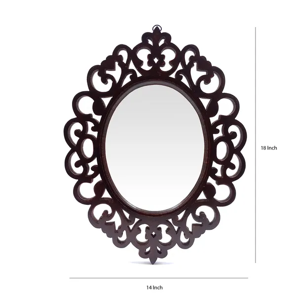 Engineered_Wood_Oval_Decorative_Wall_Mount_Mirror_(18_x_14_inch,_Brown),_Model:_TUS-MR-47