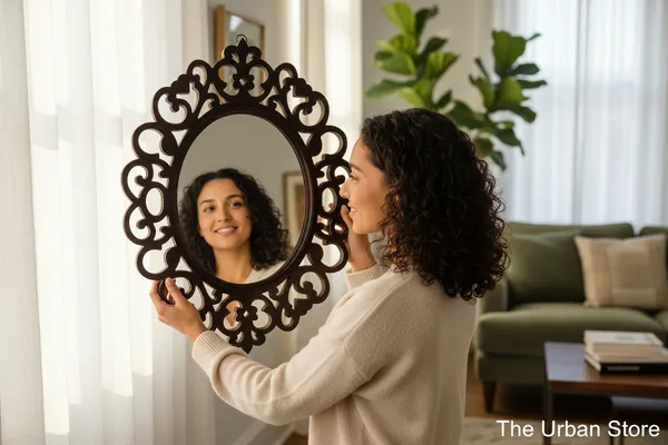 Engineered_Wood_Oval_Decorative_Wall_Mount_Mirror_(18_x_14_inch,_Brown),_Model:_TUS-MR-47