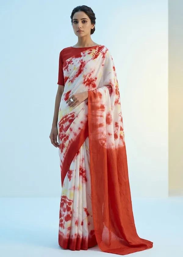 Traditional_Hand_Block_Special_demanding_Natural_Colour_Dye_Sarees_With_Blouse