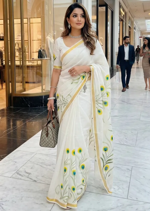 Traditional_Hand_Block_Special_demanding_Natural_Colour_Dye_Sarees_With_Blouse