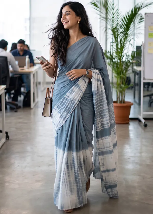 Traditional_Hand_Tie_Die_Full_sarees_Natural_Colour_Dye_Sarees_With_Blouse_Piece