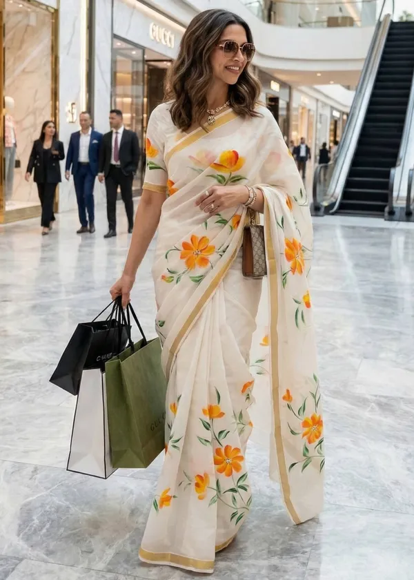 Traditional_Hand_Block_Special_demanding_Natural_Colour_Dye_Sarees_With_Blouse