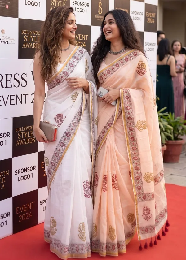 ORIGINAL_HAND_PAINT_NATURAL_COLOUR_SAREES_and_soft_Maslin_Cotton_With_Hevy_Zari_Bodar