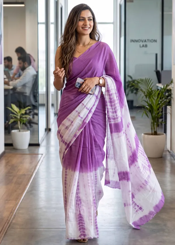 Traditional_Hand_Tie_Die_Full_sarees_Natural_Colour_Dye_Sarees_With_Blouse_Piece