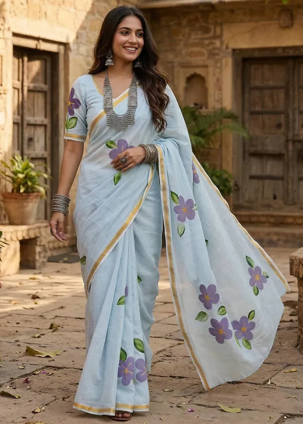 ORIGINAL_HAND_PAINT_NATURAL_COLOUR_SAREES