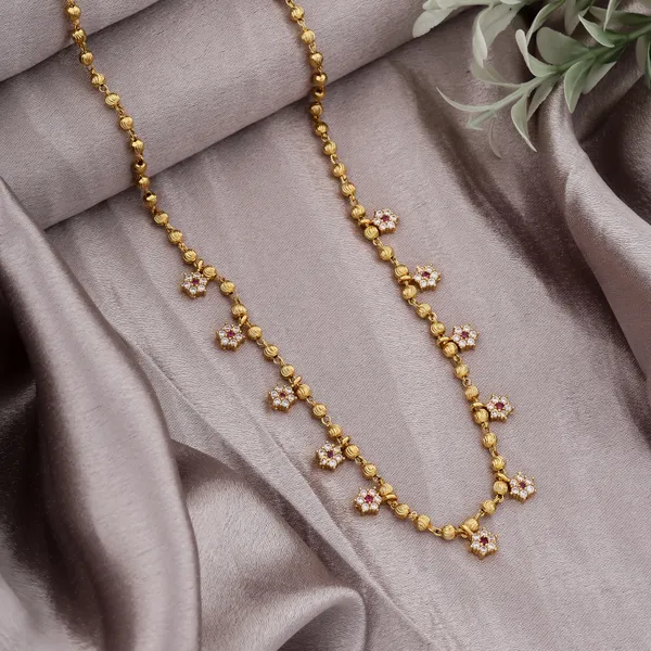 Antique_Design_Copper_Micro_Gold_Plated_Necklace_For_Women_And_Girls