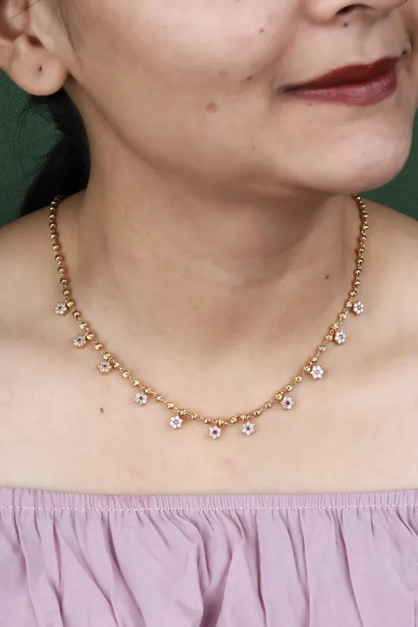 Antique_Design_Copper_Micro_Gold_Plated_Necklace_For_Women_And_Girls