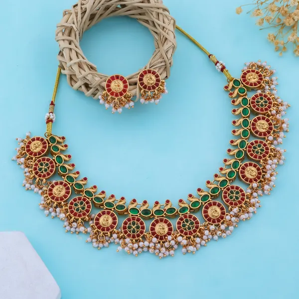 Grisha_Jewellery_Laxshmi_Doke_Design_Matte_White_Beads_Necklace_Jewellery_Set_For_Women_And_Girls