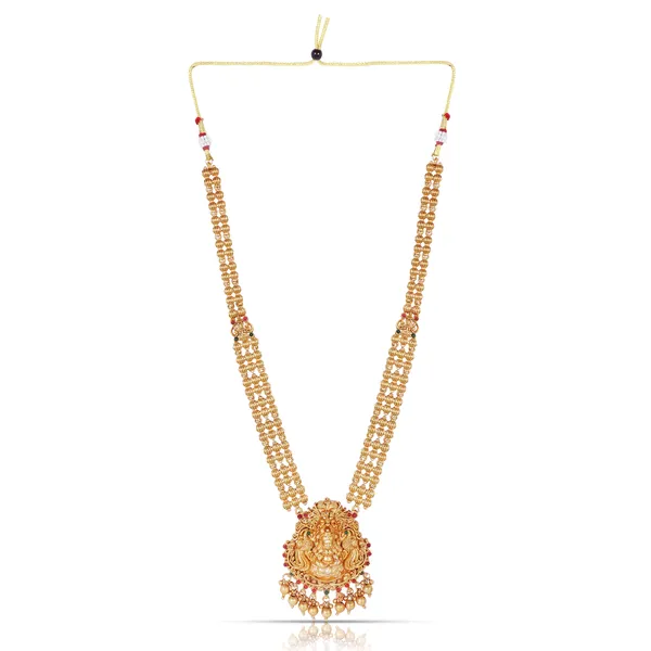 Grisha_Jewellery_Gold_Plated_Matt_Long_Haram_Necklace_Jewellery_Set_With_Earrings_For_Women