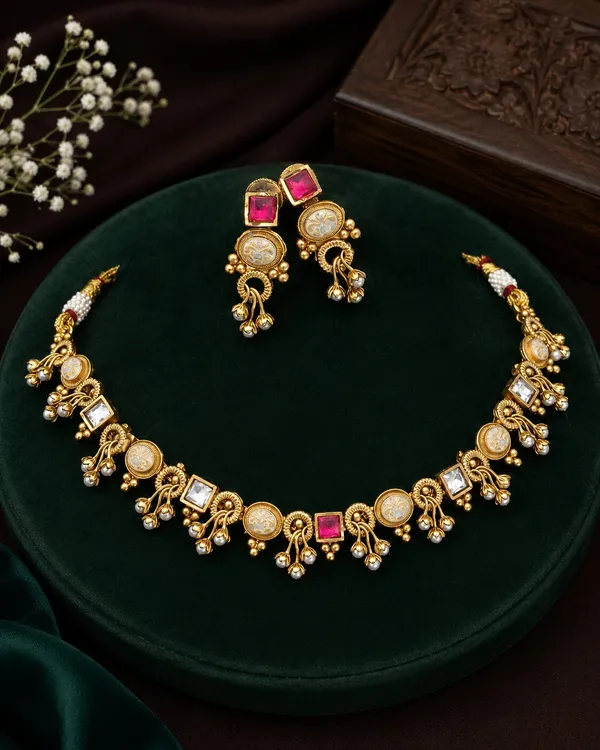 Traditional_AD_Pearl_Stone_Copper_Gold_Plated_Necklace_With_Earrings_Set_For_Women_And_Girls