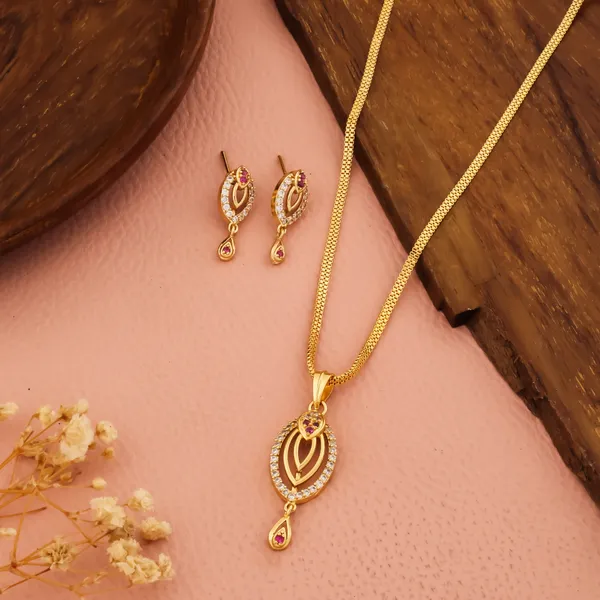 Chain pendant set discount