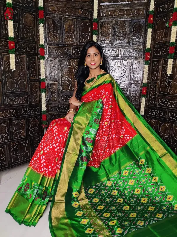 Multicolor_Ikkat_Saree_And_Dolla_Silk_Sarees