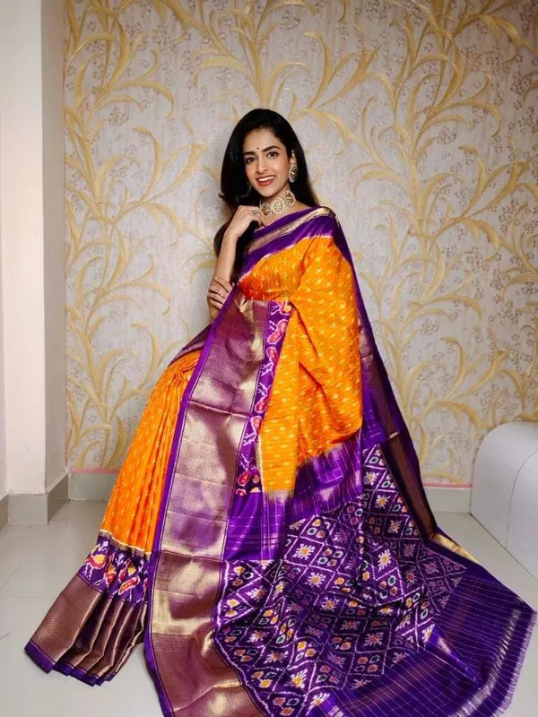 Multicolor_Ikkat_Saree_And_Dolla_Silk_Sarees