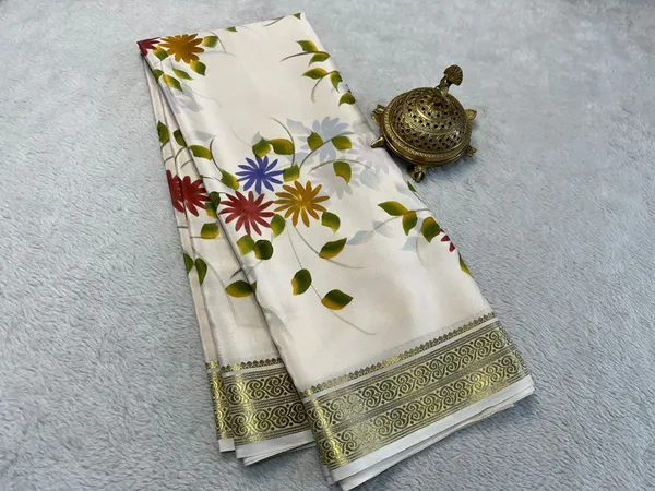 Multicolor_Dola_Silk_Saree_With_Unstitched_Blouse_Piece_For_Women