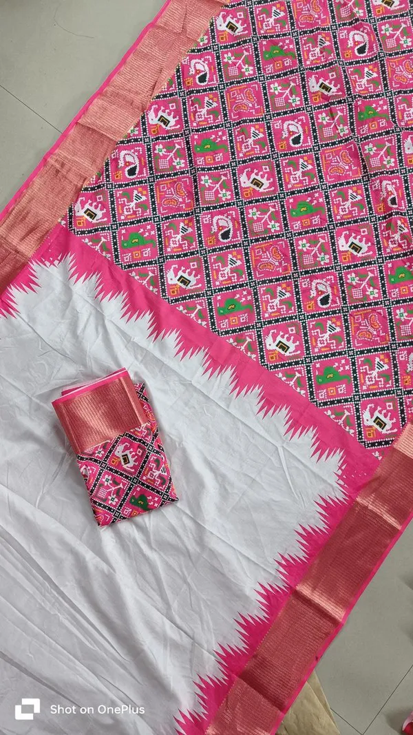 Multicolor_Pink_Super_Dolla_Silk_Fabric