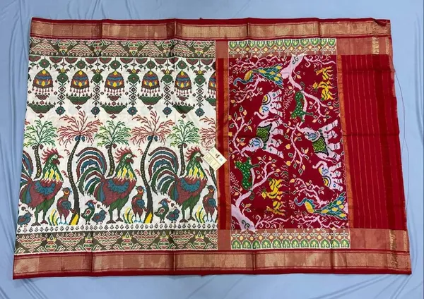 Multicolor_Dolla_Silk_Fabric_Sarees