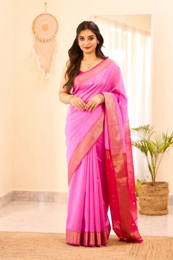 Light_Pink_Maheshwari_Silk_Cotton_Saree