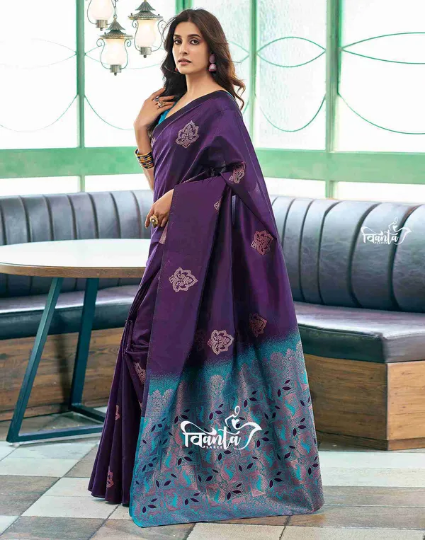 Woven_Kanjivaram_Jacquard_Banarasi_Saree