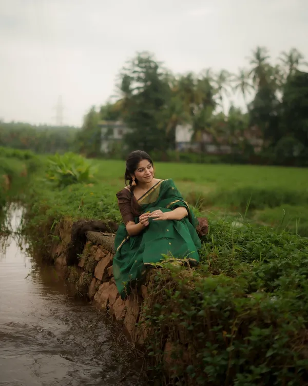 Maheswari_Silk_Cotton_Saree_-_Green