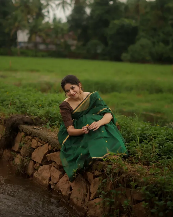 Maheswari_Silk_Cotton_Saree_-_Green