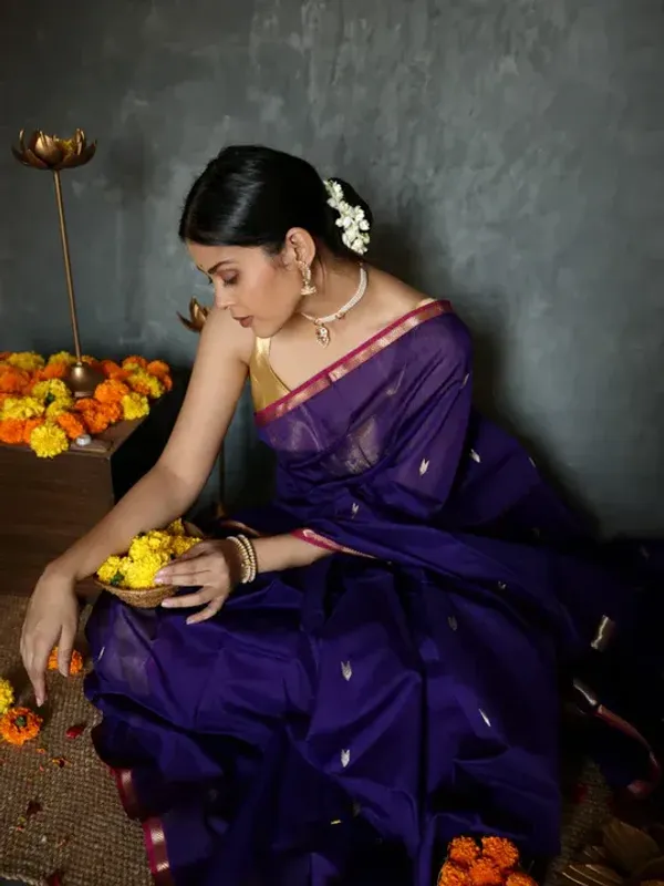 Maheswari_Silk_Cotton_Saree_-_Royal_Purple