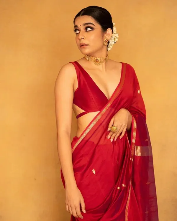 Maheswari_Silk_Cotton_Saree_-_Red