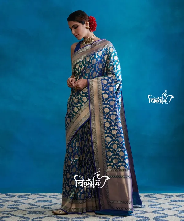 Woven_Kanjivaram,Banarasi_Jacquard_Soft_Silk_Saree