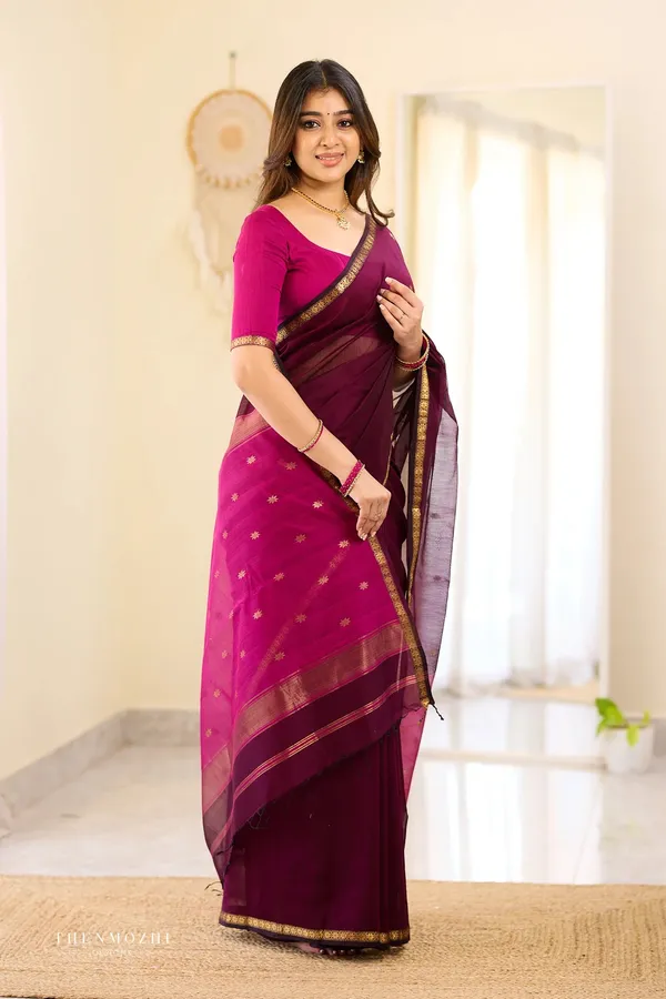 Deep_Wine_and_Magenta_Maheshwari_Silk_Cotton_Saree