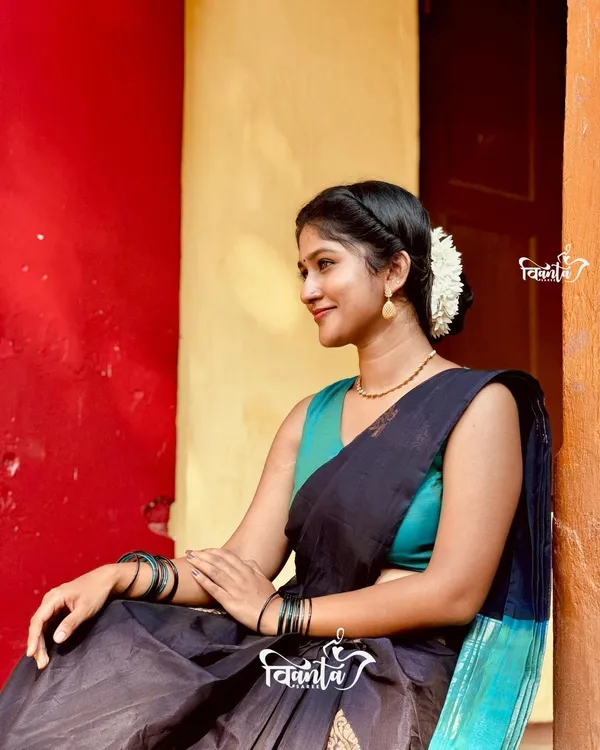 Woven_Kanjivaram_,_Banarasi_Jacquard_Saree