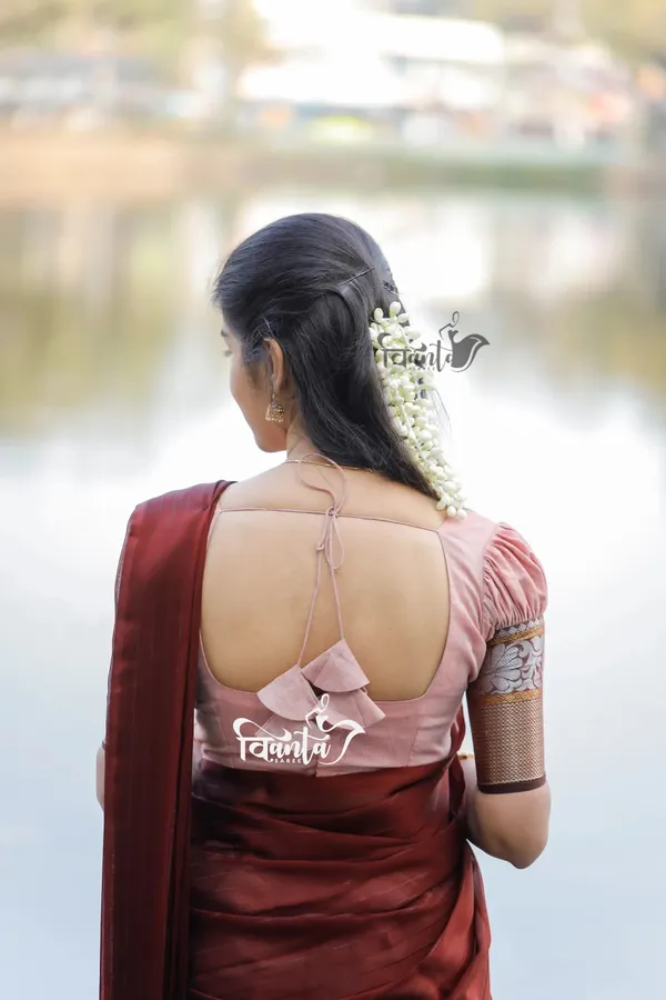 Padmaja_-_Pastel_Pink_and_Maroon_Cotton_Half_Saree