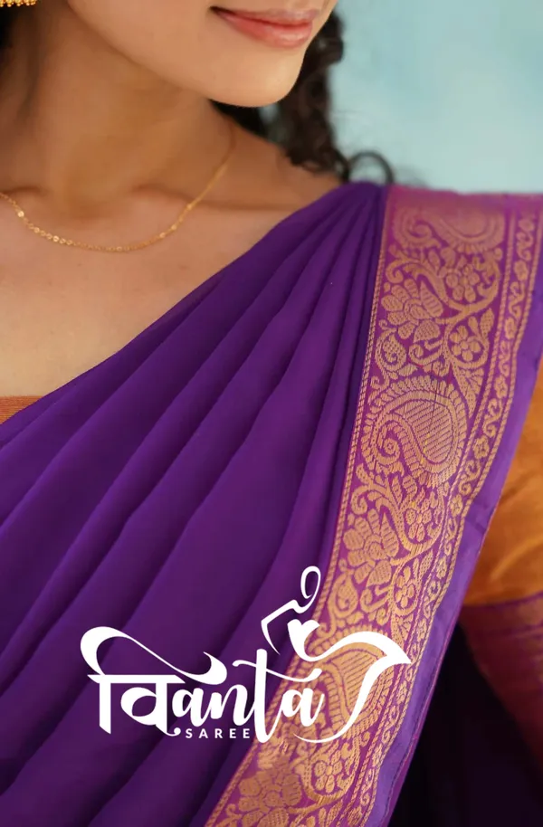 Kanjivaram_Silk_Zari_Half_Saree_Lehenga_With_Blouse_Along_With_Banarsi_Silk_Dupatta