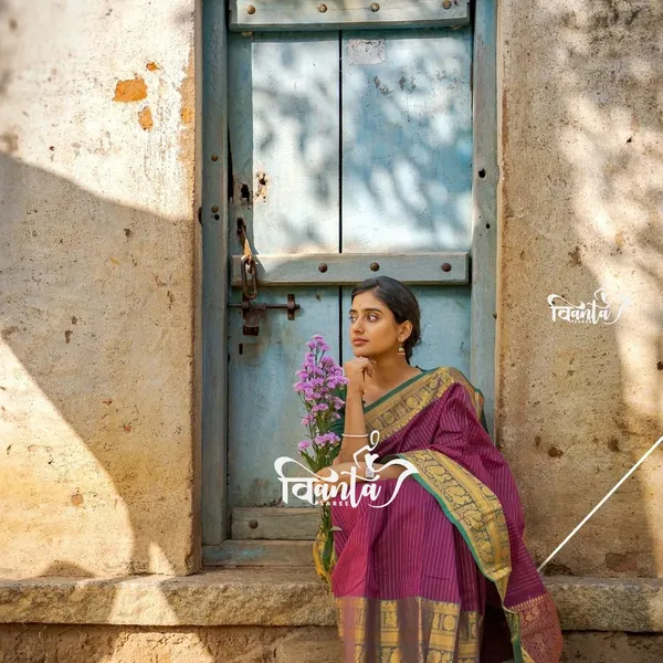 Maharani_Banarasi_Silk_Wedding_&_Party_Wear_Saree_&_Unstiched_Blouse_For_Women