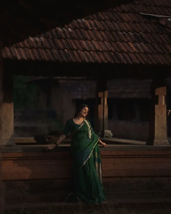 Maheswari_Silk_Cotton_Saree_-_Green