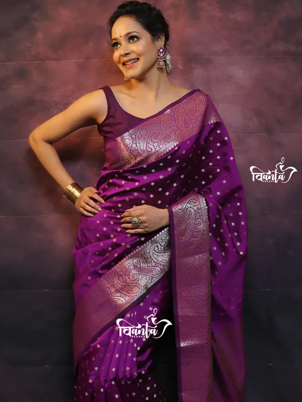 Woven_Kanjivaram_,_Banarasi_Jacquard_Saree