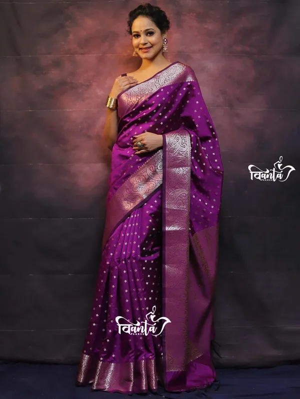 Woven_Kanjivaram_,_Banarasi_Jacquard_Saree