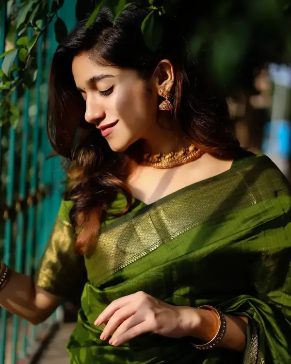 Maheswari_Silk_Cotton_Saree_-_Green