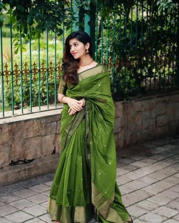 Maheswari_Silk_Cotton_Saree_-_Green
