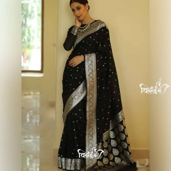 Woven_Kanjivaram_Jacquard_Banarasi_Saree