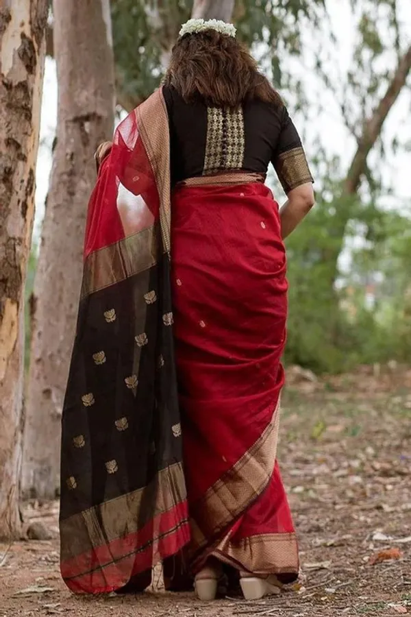 Rose_Red_Maheshawari_Cotton_Silk_Saree