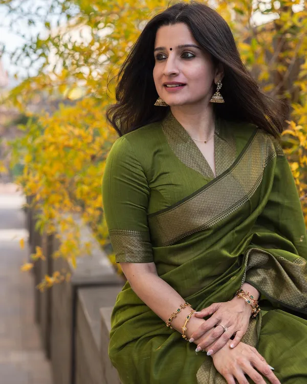 Maheswari_Silk_Cotton_Saree_-_Green