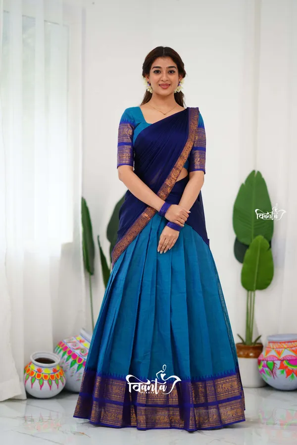 Padmaja_Cotton_Half_Saree