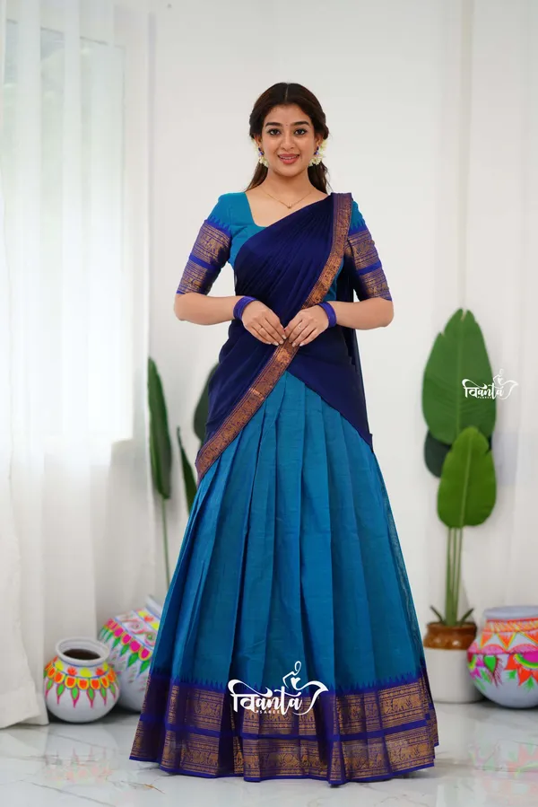 Padmaja_Cotton_Half_Saree