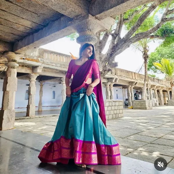 Kanchipuram_Zari_Weaving_Work_Collection_Special_Lehenga_Choli_Set