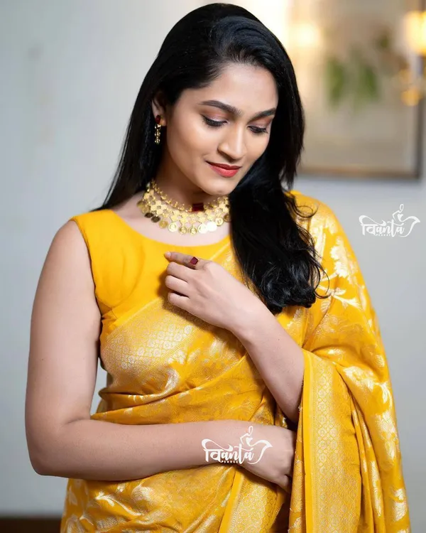 Woven_Kanjivaram_Jacquard_Banarasi_Saree