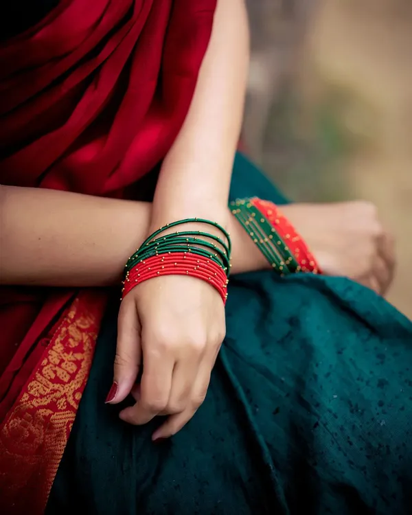 Kanjivaram_Silk_Zari_Half_Saree_Lehenga_With_Blouse_Along_With_Banarsi_Silk_Dupatta