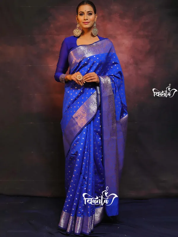 Woven_Kanjivaram_,_Banarasi_Jacquard_Saree