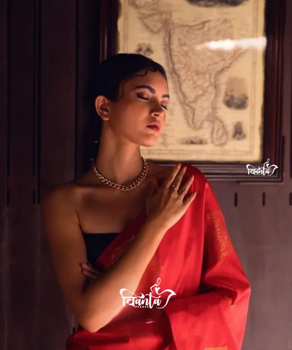 Woven_Kanjivaram_,_Banarasi_Jacquard_Saree