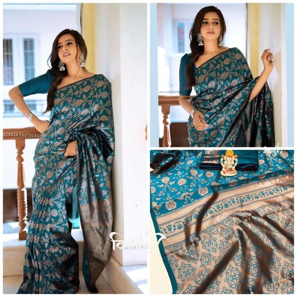 Woven_Kanjivaram_Jacquard_Banarasi_Saree