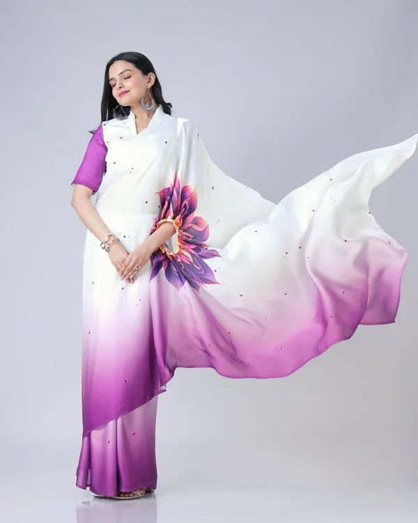 Soft_Peach_Designer_Freehand_Mandala_Print_Saree_in_Georgette_Satin